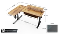eureka-ergonomic-l60-l-shaped-standing-desk-key-board-tray-left - Autonomous.ai