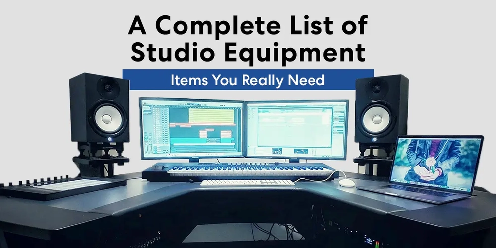 A Complete List of Studio Equipment: 30 Items You Really Need