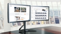 Mount-It! Dual Monitor Desk Stand - Autonomous.ai
