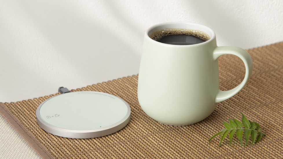USB Mug Warmer 2 in 1 Universal Wireless Charger,Coffee Cup Mat