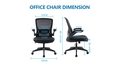 kerdom-breathable-mesh-desk-chair-black - Autonomous.ai