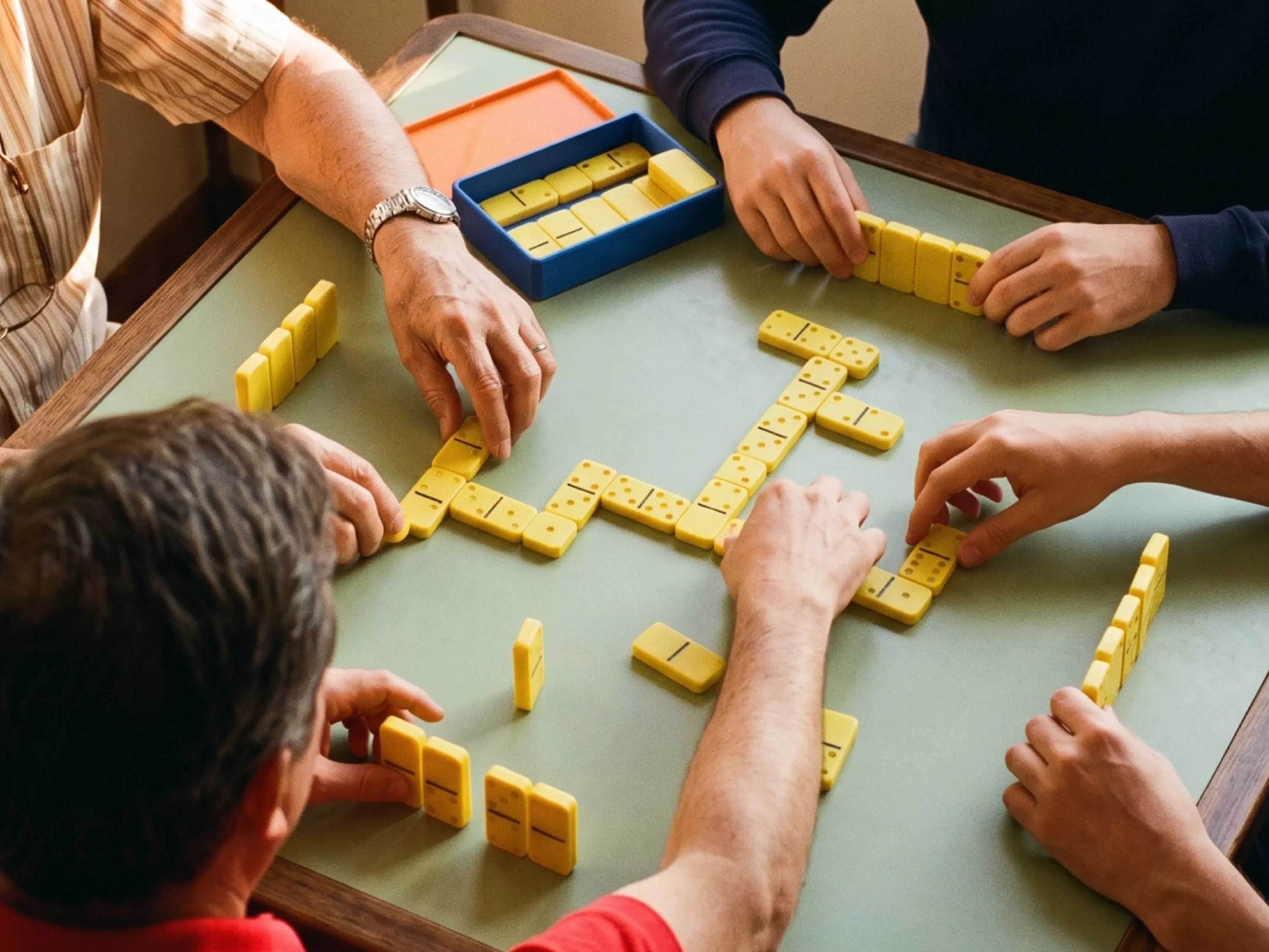 Complete Double-6 Domino Set