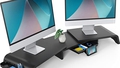 FENGE Dual Monitor Stand with Drawer - Autonomous.ai