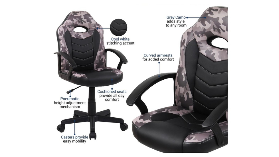 Kids camo 2025 chair