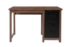 skyline-decor-computer-desk-with-metal-drawers-oak-wood-finish-computer-desk-with-metal-drawers