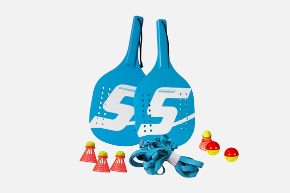 Speedminton Easy Court Pro - Terrain De Jeu Portable Pour Crossminton, Badminton Et Plus