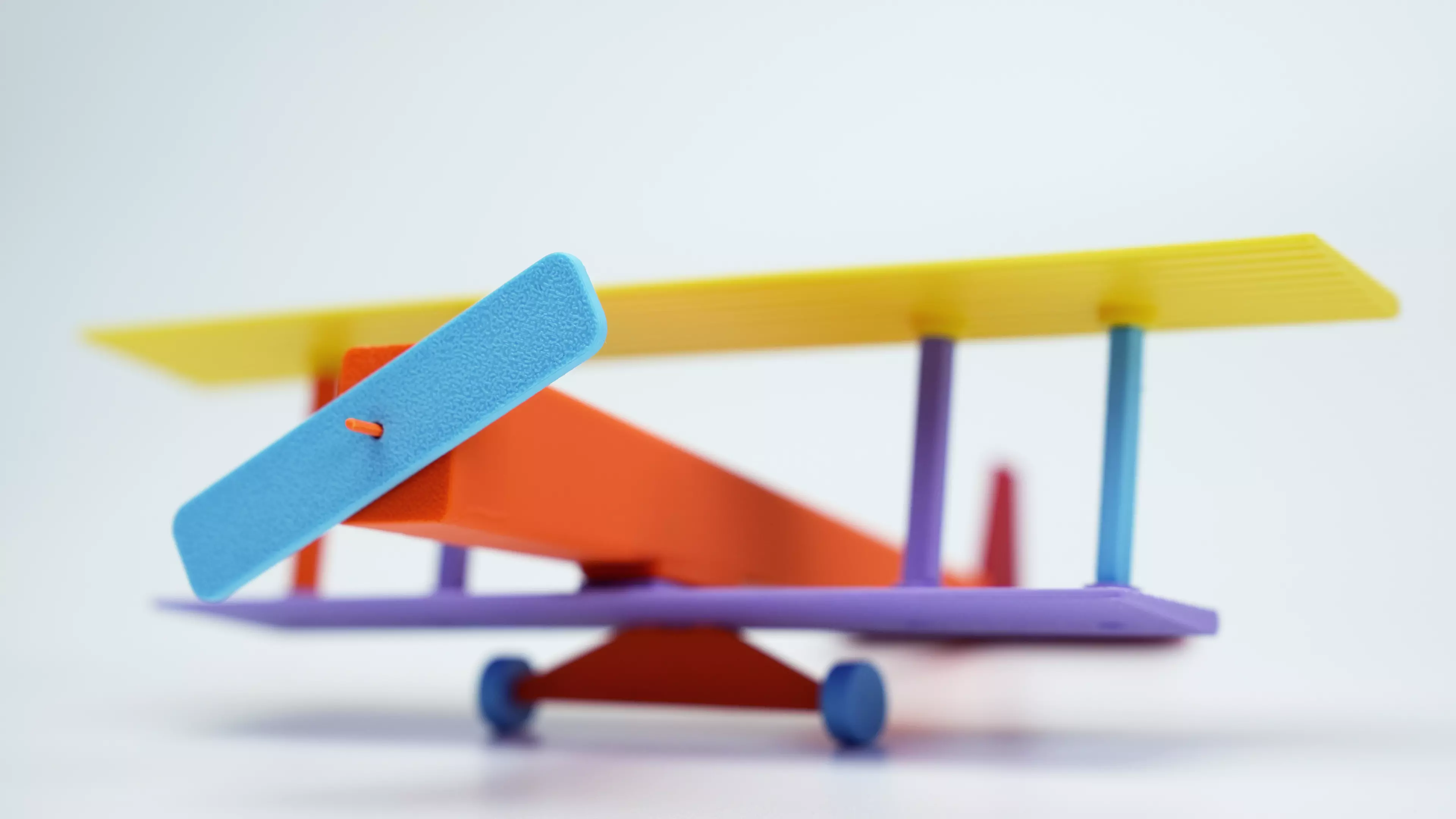 Vintage Biplane, printed: photo 1 of 4