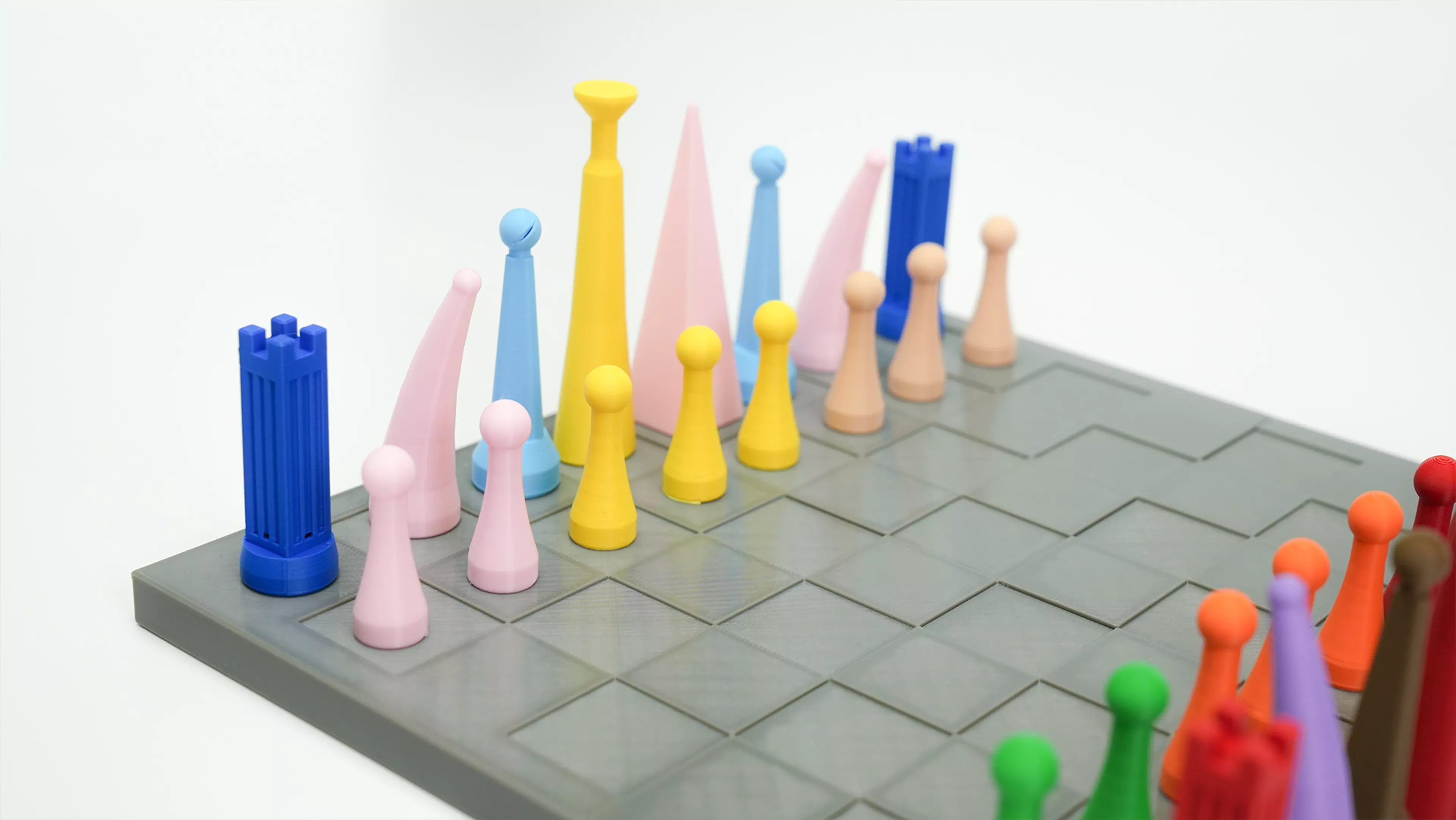 San Francisco Chess Set (F), printed: photo 3 of 4