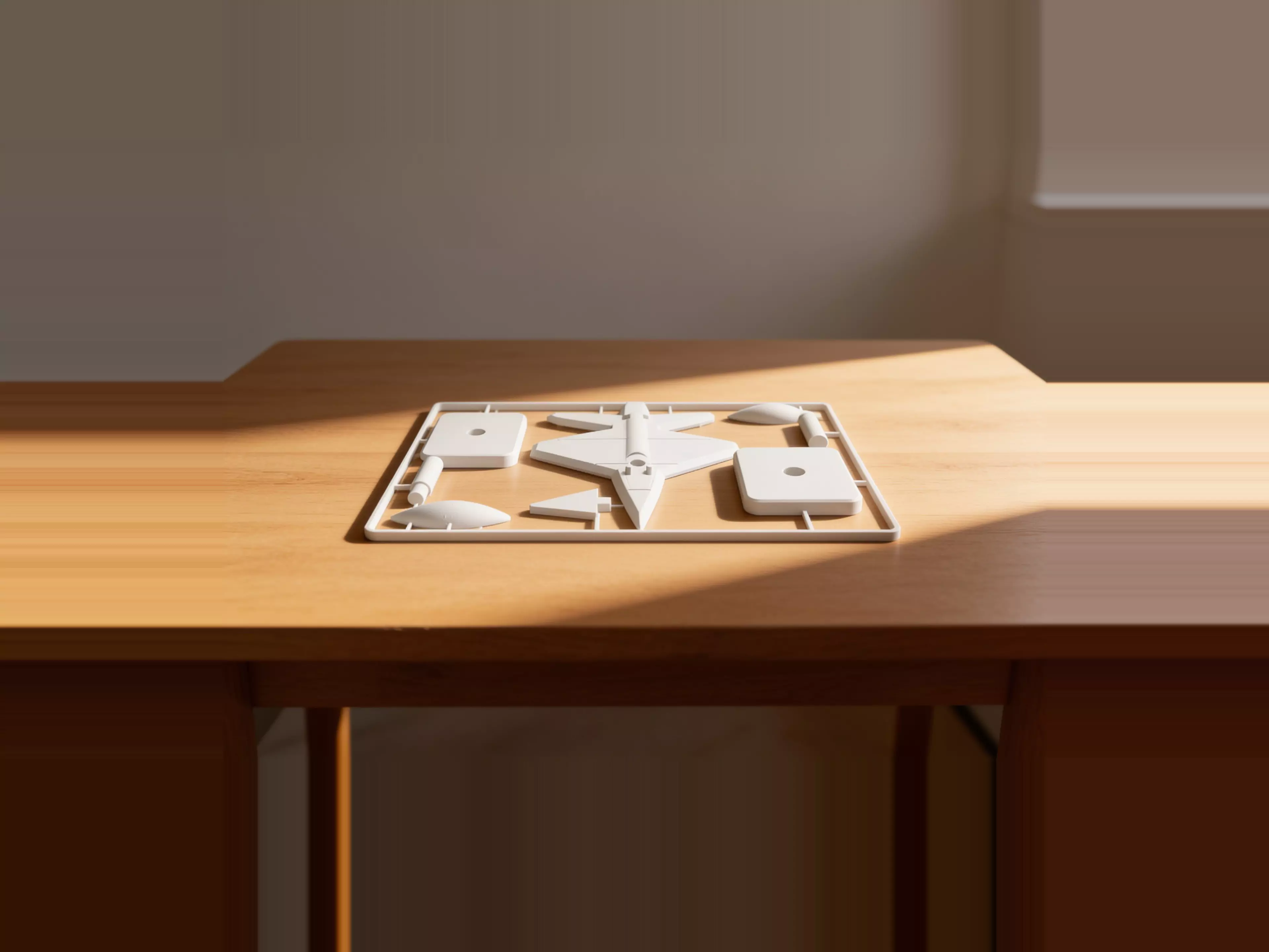 A 3D-printable decorative item 15cm long.