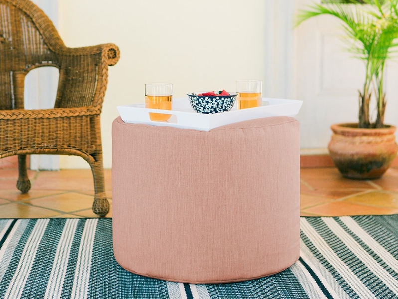 Jaxx Spring Outdoor Ottoman / Side Table