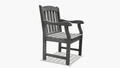 outdoor-patio-wood-3-piece-conversation-set-armchair-grey - Autonomous.ai