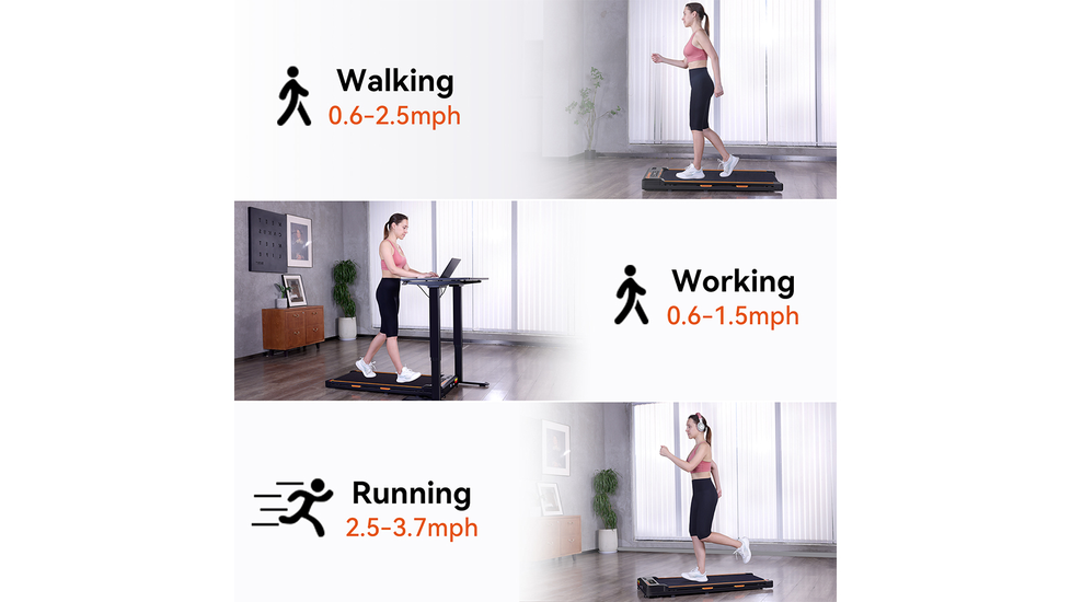 AIRHOT Under Desk Treadmill, Walking Pad 2 in 1 – Air Hot