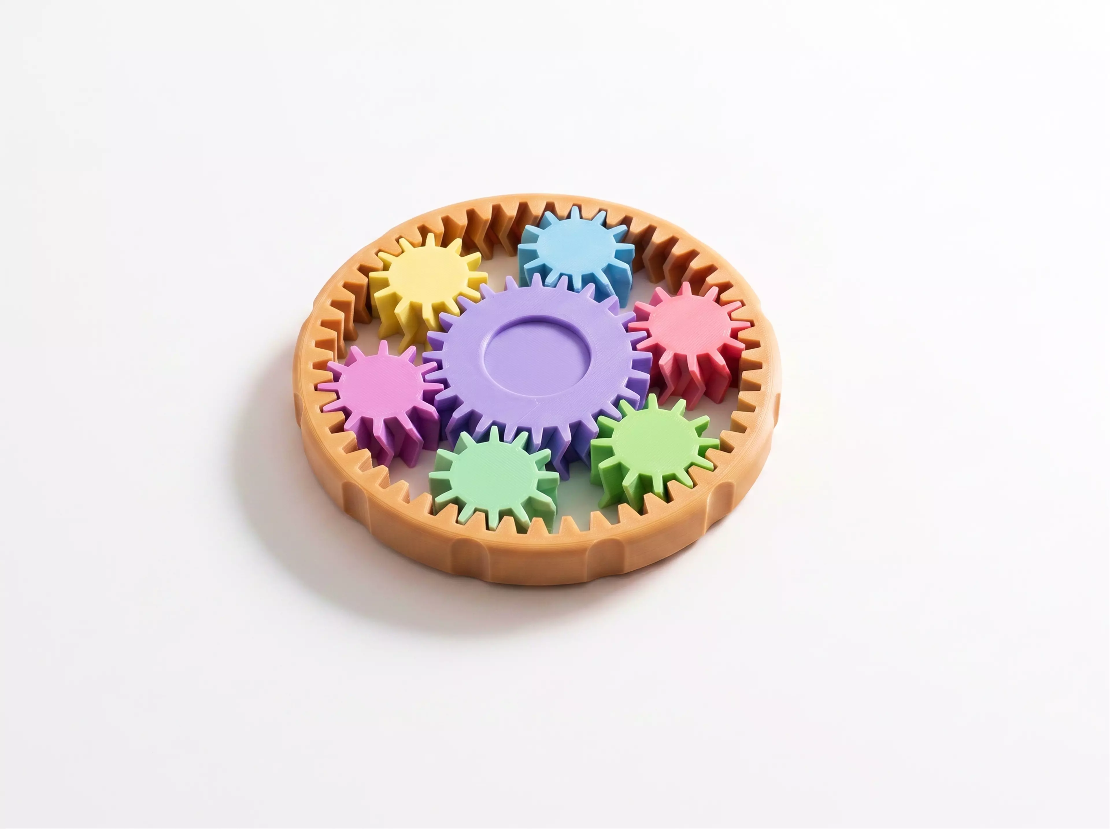 Fidget Spinner Planetary Gear System