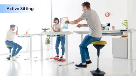 Ergonomic Active Sitting Stool  Modern Office Chair; Active