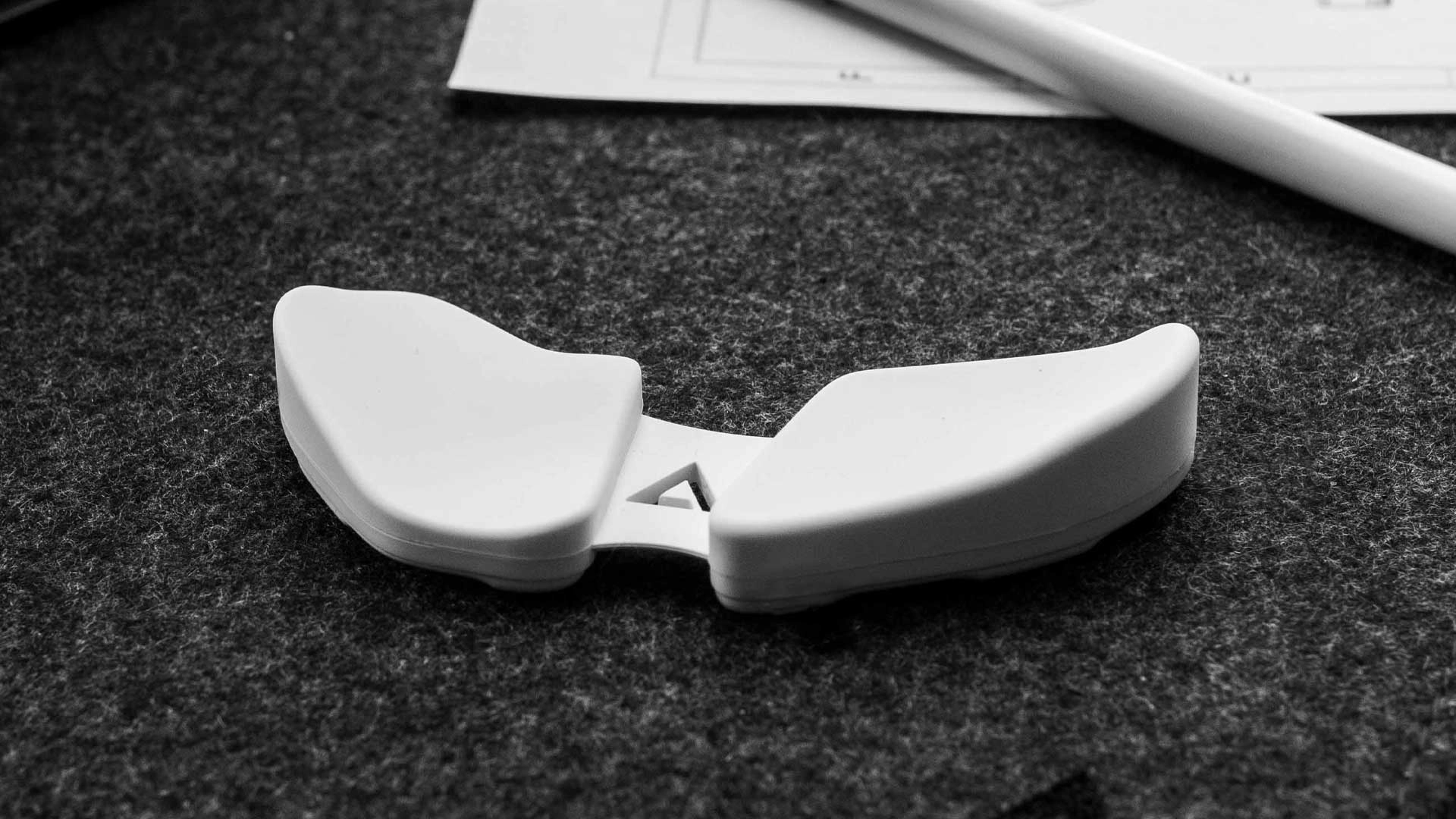 Deltahub Carpio 2.0: Ergonomic Wrist Rest