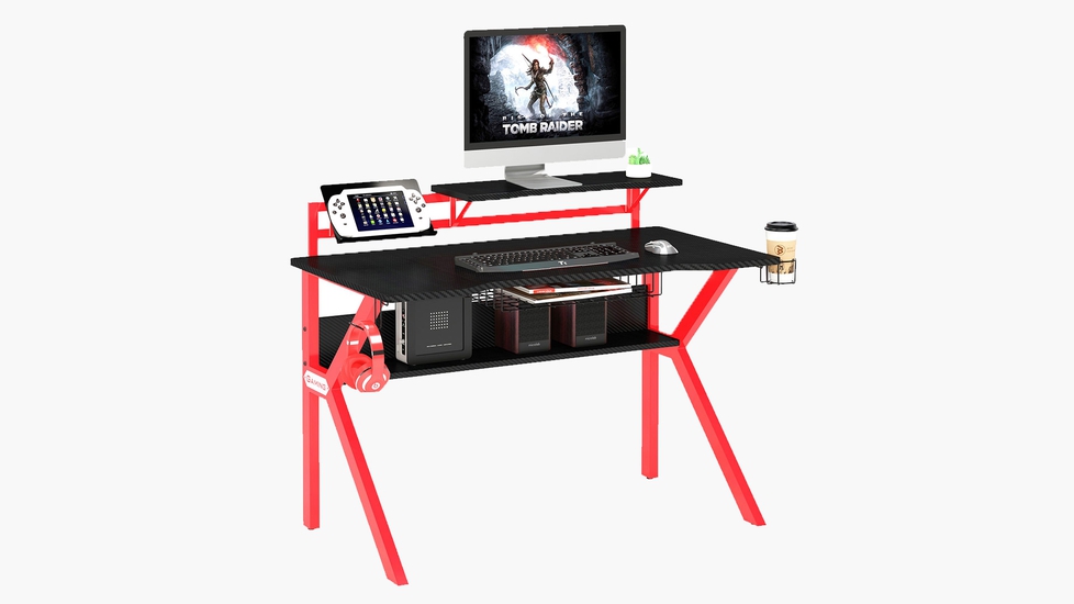 Rogue compact gaming desk cheap