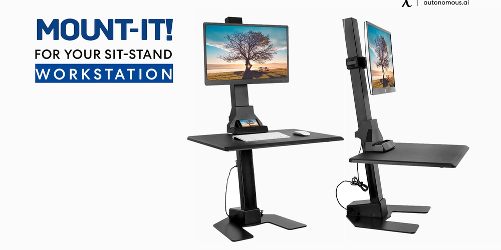Mount-It! Standing Desks: 4 Best for Your Sit-Stand Workstation