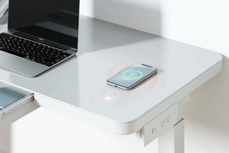 Wistopht CompactDesk: Touchscreen Control & Wireless Charge Pad