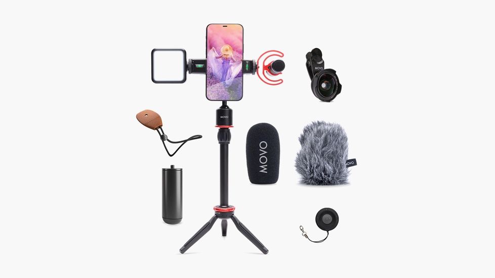 iVlog1 Smartphone Video Vlogging Kit by Movo - Autonomous.ai