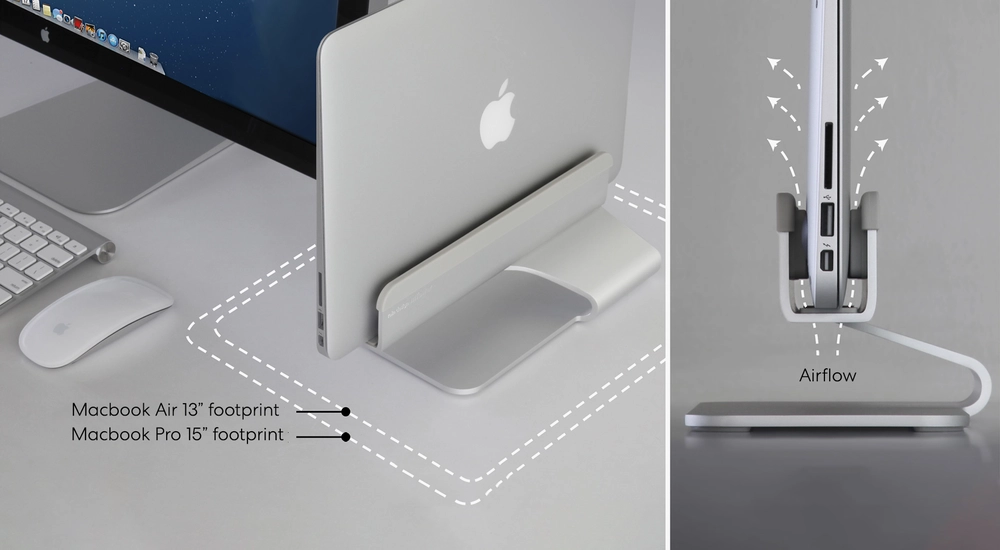 Rain Design mTower Vertical Laptop Stand for MacBook Pro and MacBook Air