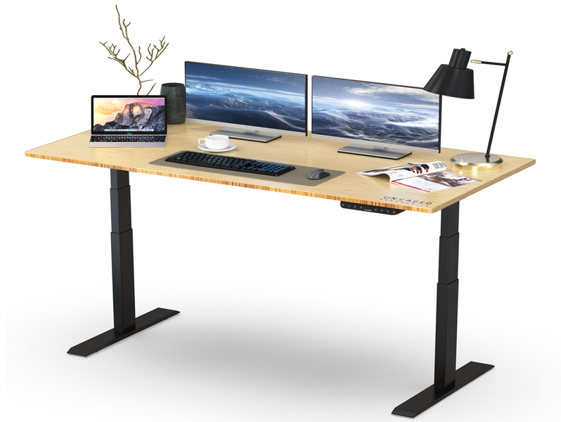 Uncaged Ergonomics Rise Up Electric Standing Desk