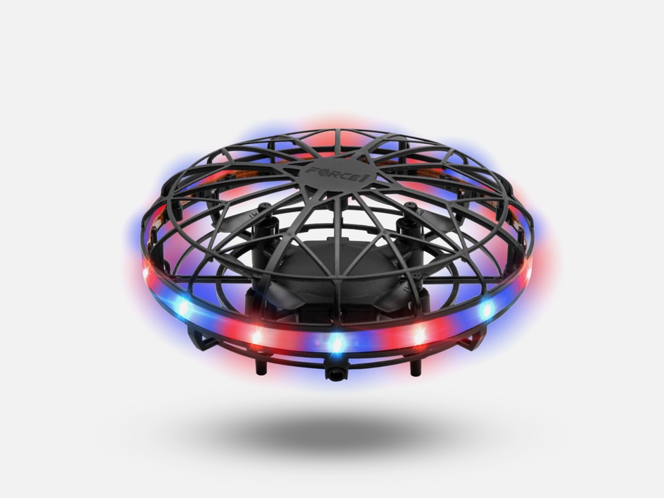 Kaliber Force1 Scoot LED Hand Operated Drone Red and Blue LED