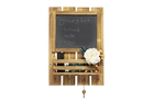 all-the-rages-chalkboard-sign-with-key-holder-and-mail-storage-brown-black