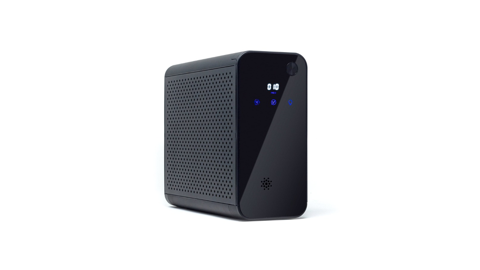 CleanLight™ Air XL 550 sq ft UV Air Purifier with Air Quality Monitoring - Black - Autonomous.ai