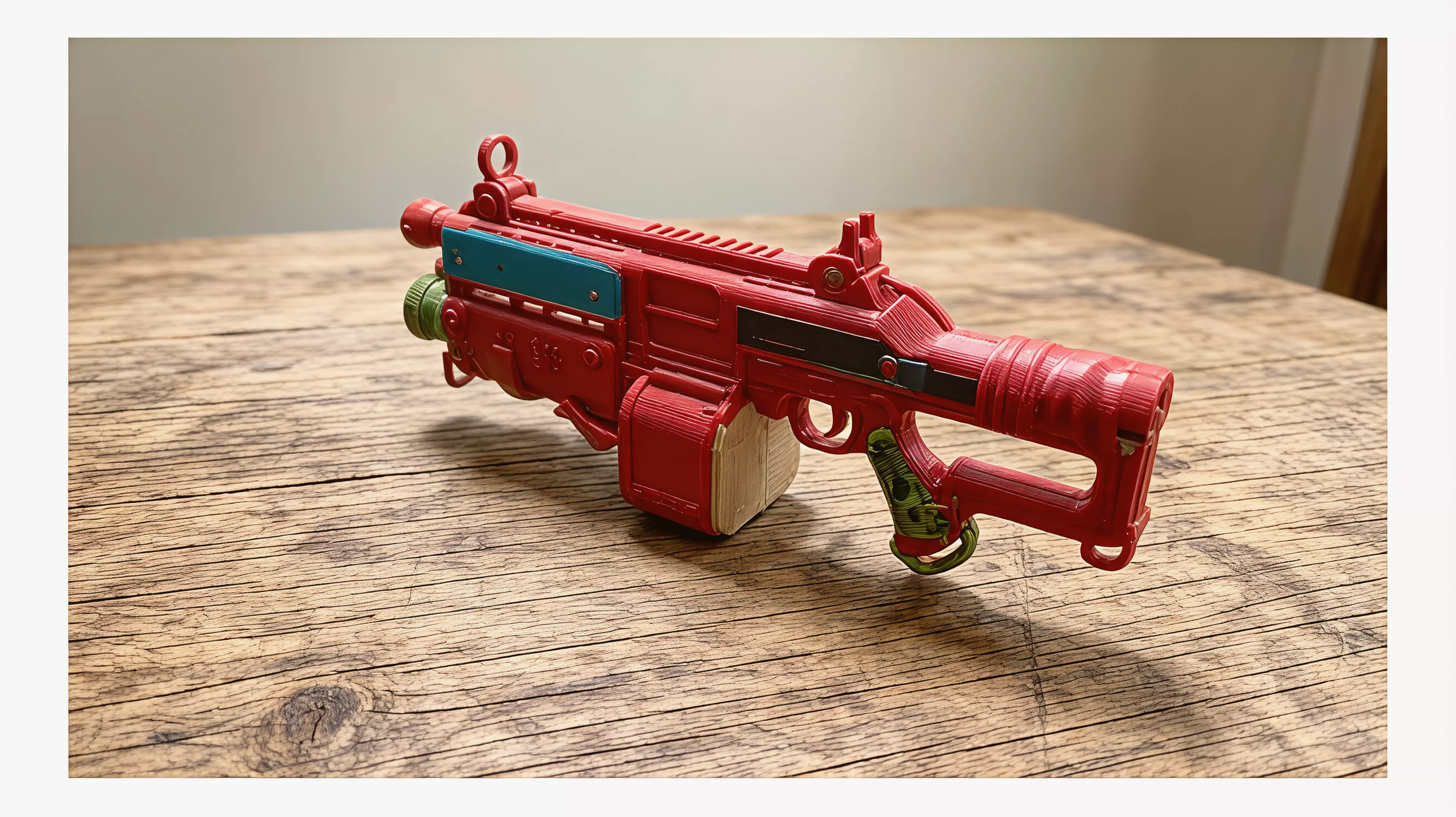 A display print lifted straight from a single concept photo by TRELLIS 2 image-to-3D — the photographed object as a solid, bed-ready figurine (24 part(s), 150mm wide).