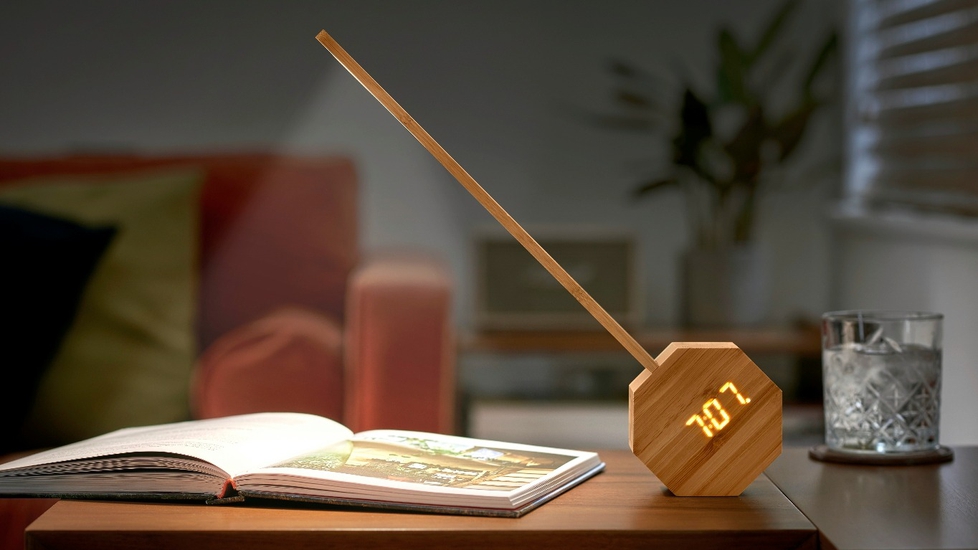 Octagon One Plus Portable Alarm Clock Desk Light