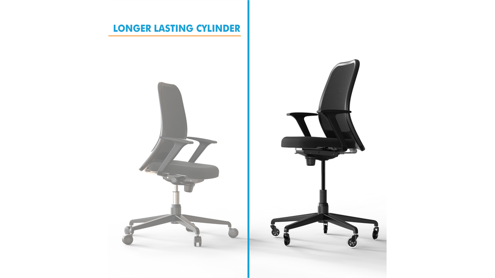 The Office Oasis Chair Cylinder Replacement With Removal Kit