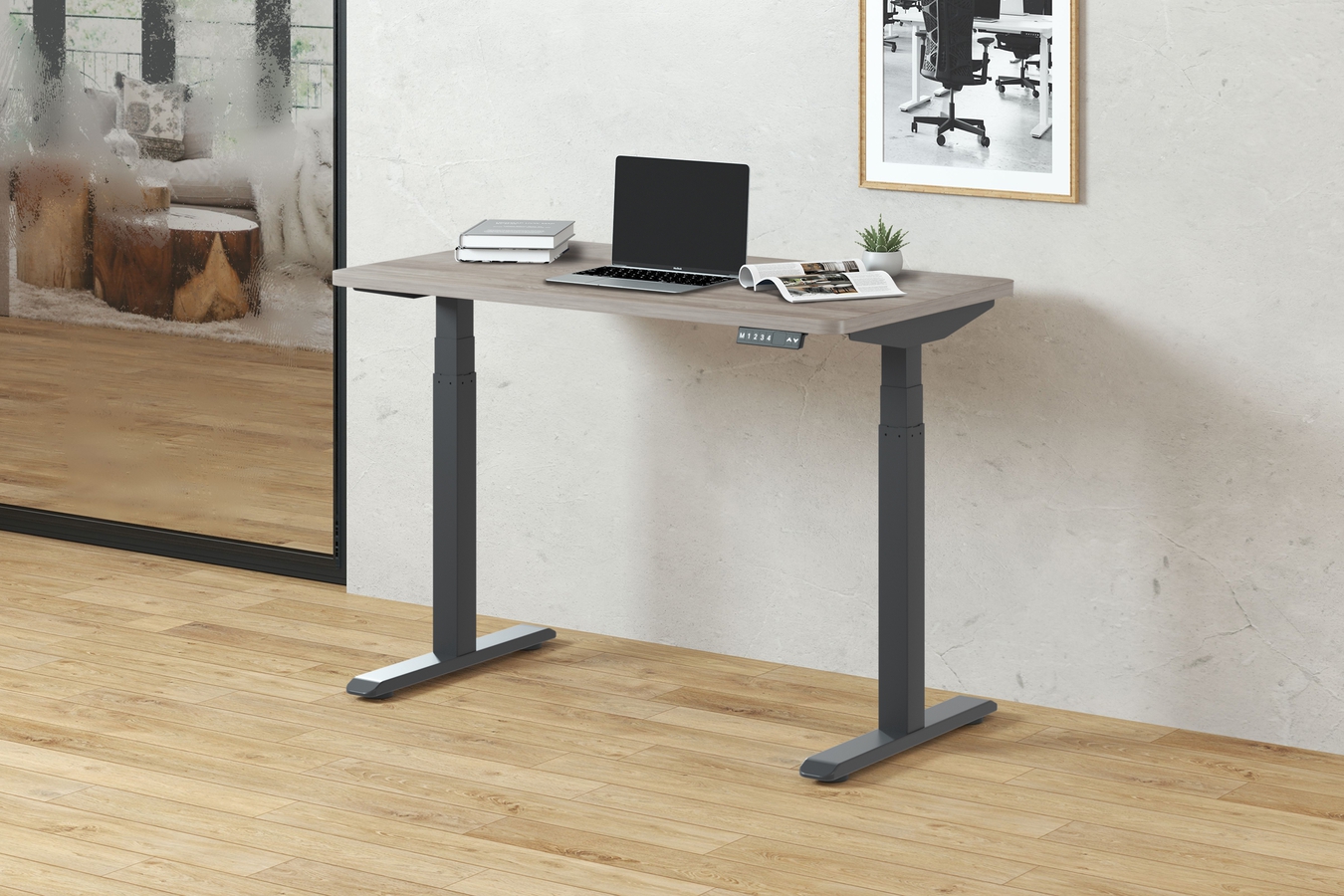 Office standing desk by Autonomous x Wistopht SmartDesk Pro.