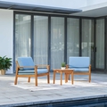 VIFAH Gloucester3-Piece Club Conversation Set - Autonomous.ai