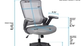 techni-mobili-mid-back-mesh-task-office-chair-grey - Autonomous.ai