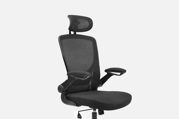 KERDOM Office Chair: Adjustable Armrests & Headrest