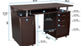 techni-mobili-complete-workstation-computer-desk-rta-4985-ch36-complete-workstation-computer-desk-rta-4985-ch36 - Autonomous.ai