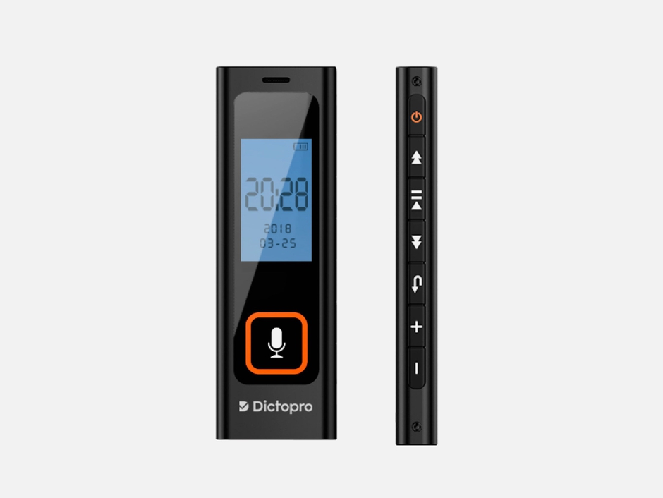 TREBLAB X200 Digital Voice Activated Recorder w/Password
