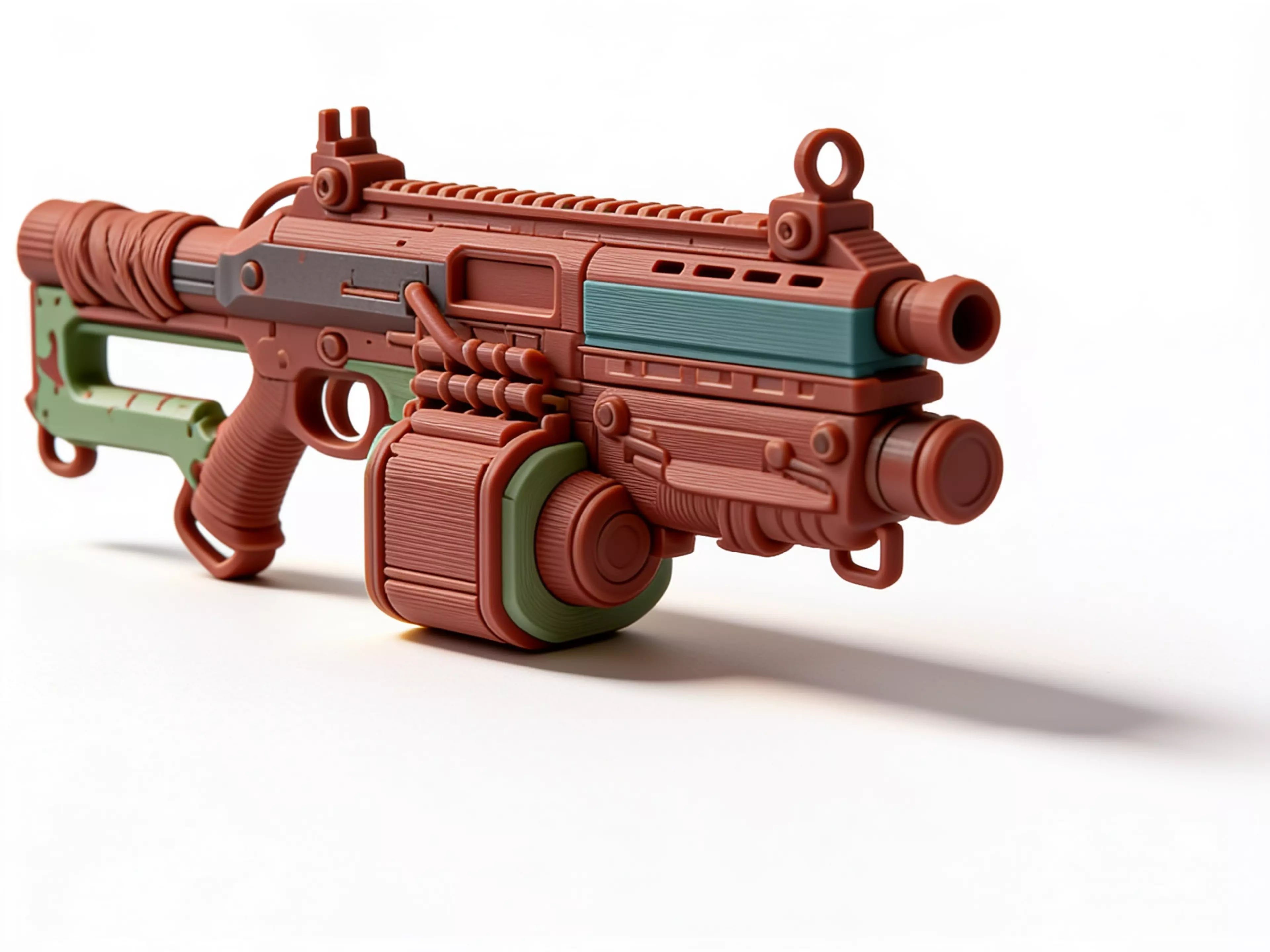 A display print lifted straight from a single concept photo by TRELLIS 2 image-to-3D — the photographed object as a solid, bed-ready figurine (24 part(s), 150mm wide).
