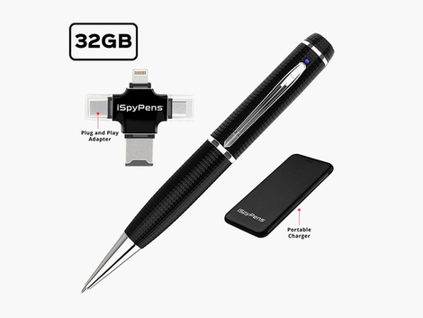 iSpyPen Pro Camera Pen with 32GB Bundle