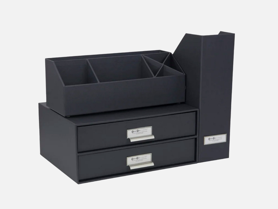 Bigso 3-piece Office Organizer Kit: Label Holder Handle