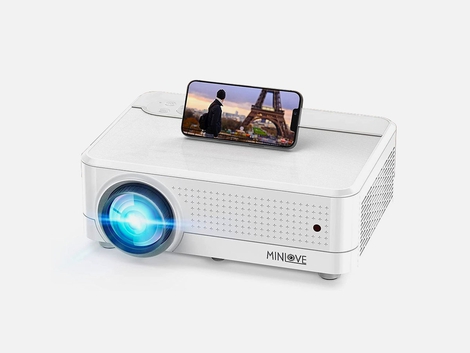 KERDOM FelixKing Wifi + Bluetooth Projecter: 1080p Native Player