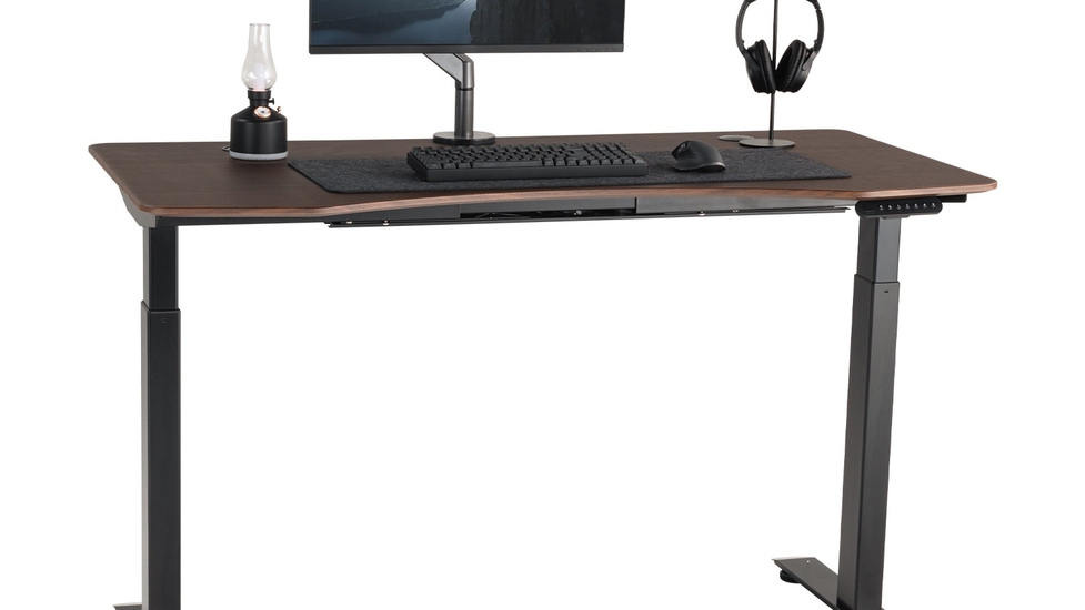 Standing Desk by FinerCrafts: Curved Top - Autonomous.ai