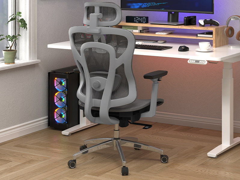 Logicfox Ergonomic Chair Ultra: Adaptive Thoracic Support